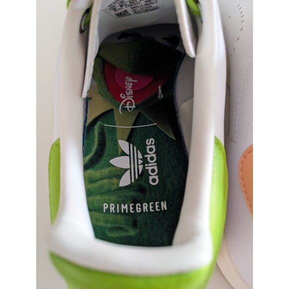 Men's Adidas Stan Smith Disney Miss Piggy and Kermit Sneakers US Sz 9 Art GZ5996 - Picture 9 of 12